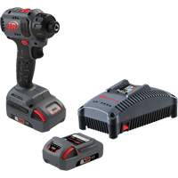 Ensemble de tournevis compact sans fil, 1/4", 37 lb-pi Couple max., 20 V, Lithium-ion NTL Industrial