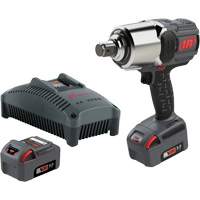 Cordless Impact Wrench Kit with Friction Ring Thru-Hole, 20 V, 1" Socket NTL Industrial
