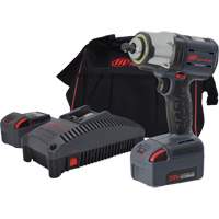 Compact High Torque Cordless Impact Wrench Kit, 20 V, 3/8" Socket NTL Industrial