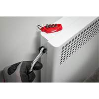 Mini rochet &agrave; embouts multiples 7 en 1, Prise de 5/16"/1/4", Poign&eacute;e Ordinaire NTL Industrial