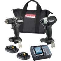 Ensemble 2 outils sous compact &agrave; moteur sans balai LXT, Lithium-ion, 18 V NTL Industrial