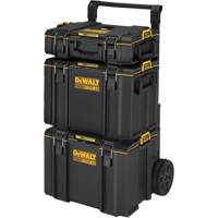 TOUGHSYSTEM&reg; 2.0 Rolling Tower, 24" x 20-2/5" x 34-1/2", Black/Yellow NTL Industrial