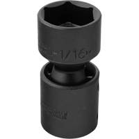 Universal Socket, Impact, 1-1/16", 1/2" Drive, 6 Points NTL Industrial