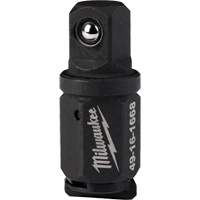 Adaptateur d'enclume pour cl&eacute; &agrave; rochet polygonale INSIDER, Prise 3/8", Douille 3/8", 0,63" lo, Sph&eacute;rique NTL Industrial