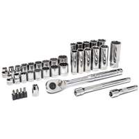 3/8” Drive 72-Tooth, 12-Point Drive Mechanics Tool Set NTL Industrial