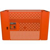 RAILWORKS Mesh Security Panel Single Door Lockable Storage NTL Industrial