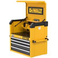 Heavy-Duty Tool Chest, 26" W, 4 Drawers, Yellow NTL Industrial