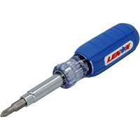 9-in-1 Multi-Bit Screwdriver, Textured Handle NTL Industrial