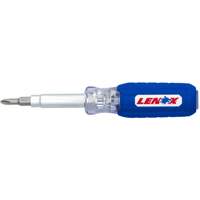 6-in-1 Multi-Bit Screwdriver, Textured Handle NTL Industrial