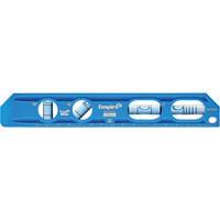 TRUE BLUE&reg; Die Cast Torpedo Level, 8" L, Aluminum, 4 Vials, Magnetic NTL Industrial