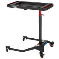 JUHT-100A Adjustable-Height Under-Hood ABS Tool Tray, 0 Drawers, 18-7/10" L x 31-17/20" W x 48-2/5" H, Black NTL Industrial