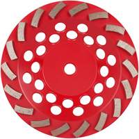 Meule boisseau diamant&eacute;e &agrave; 18 segments Turbo DIAMOND MAX NTL Industrial