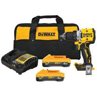 MAX* XR&reg; Brushless Cordless Drill/Driver Kit, Lithium-Ion, 20 V, 1/2" Chuck NTL Industrial
