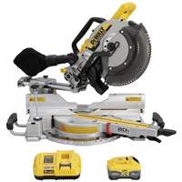 Trousse scie &agrave; onglets coulissante &agrave; double biseau 20V MAX* XR NTL Industrial