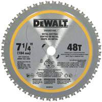 Circular Saw Blade, 7-1/4", 48 Teeth, Metal Use NTL Industrial