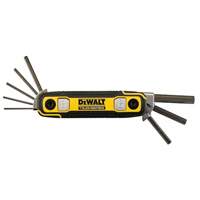 TOUGHSERIES Folding Locking Hex Key, 8 Pcs., Imperial NTL Industrial