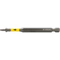 Embout pour outils &eacute;lectriques Impactech, Fente, Embout 6F-8R, Prise 1/4", Longueur 3-1/2" NTL Industrial