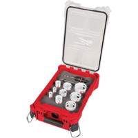 Ensemble de scies-cloches bim&eacute;tallique QUICK LOK HOLE DOZER avec organisateur compact PACKOUT, 12 morcea NTL Industrial