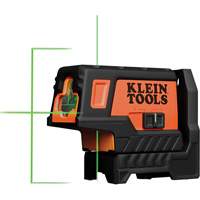 Compact Green Cross-Line Laser Level with Plumb Spot NTL Industrial