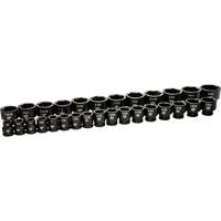 6 Point SAE Socket Set, 29 Pcs, Impact, 3/4" Drive Size NTL Industrial