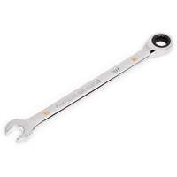 90-Tooth Ratcheting Combination Wrench, 12 Point, 10 mm, Chrome Finish NTL Industrial