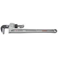 Pipe Wrench, 3-1/2" Jaw Capacity, 24" Long, Powder Coated Finish, Ergonomic Handle NTL Industrial