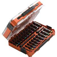 KNECT Drive Socket Set, 23 Pcs, Impact, 3/8" Drive Size, Deep NTL Industrial