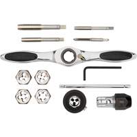 SAE Ratcheting Tap & Die Set, 13 Pieces NTL Industrial