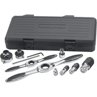 Ratcheting Tap & Die Accessory Set, 11 Pieces NTL Industrial