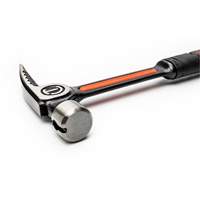 Smooth-Face Framing Hammer, 22 oz., Solid Steel Handle, 16" L NTL Industrial