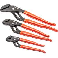 Straight Jaw Dipped Handle Tongue & Groove Plier Set, 3 Pieces NTL Industrial