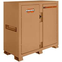 Model 139 Jobsite Cabinet with Padlock, Steel, 59.4 Cubic Feet, Tan NTL Industrial