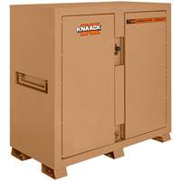 Model 99 Jobsite Cabinet with Double Doors & 2 Padlocks, Steel, 59.4 Cubic Feet, Tan NTL Industrial