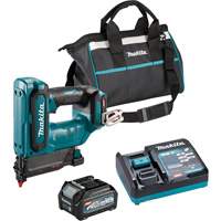 40Vmax XGT Brushless 1-3/8" 23 ga Pin Nailer Kit, 40 V, Lithium-Ion NTL Industrial