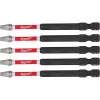 Embouts de tr&eacute;pan &agrave; chocs SHOCKWAVE, Carr&eacute;e, Embout 2, Longueur 3-1/2" NTL Industrial