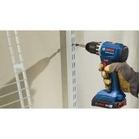 Compact Brushless Drill/Driver Kit, Lithium-Ion, 18 V, 1/2" Chuck, 400 in-lbs. Torque NTL Industrial