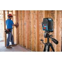 Self-Leveling Cross-Line Laser with Plumb Points NTL Industrial