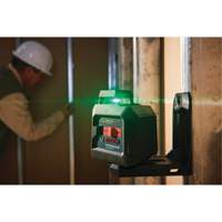 Green-Beam Self-Leveling 360° Cross-Line Laser NTL Industrial