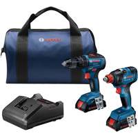 2-Tool Combo Kit, Lithium-Ion, 18 V NTL Industrial