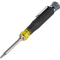 13-in-1 Multi-Bit Pocket Precision Screwdriver, 6-1/2" L, Cushion Grip Handle NTL Industrial