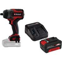 Professional Cordless Impact Wrench with 4Ah PXC Battery & Charger Starter Kit, 18 V, 1/2" Socket NTL Industrial