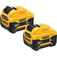 Max* Battery Packs, Lithium-Ion, 12 V, 5 Ah NTL Industrial