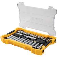 Jeu d'outils 3/8" & 1/2" pour m&eacute;canicien avec plateau & couvercle TOUGHSYSTEM 2.0 NTL Industrial