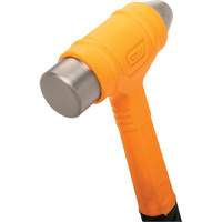 Dead Blow Ball Pein Hammer, 24 oz., Smooth Grip, 12-3/5" L NTL Industrial