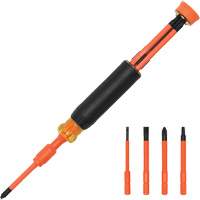 4-in-1 Insulated Multi-Bit Screwdriver NTL Industrial