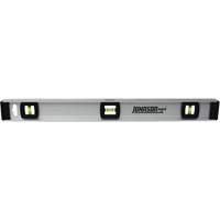Contractor's Level with Rule, I-Beam, 2' L, Aluminum, 3, Non-Magnetic NTL Industrial