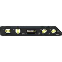 Billet Torpedo Level, 9" L, Aluminum, 4 Vials, Magnetic NTL Industrial