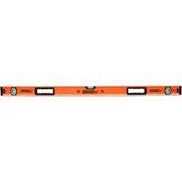 Level with Protective End-Caps, Box, 4' L, Aluminum, 3, Non-Magnetic NTL Industrial