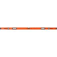 Level with Protective End-Caps, Box, 6' L, Aluminum, 3, Non-Magnetic NTL Industrial