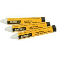 Crayons de marquage pour bois d'œuvre - Paquet de 3, Blanc, Marqueur NTL Industrial
